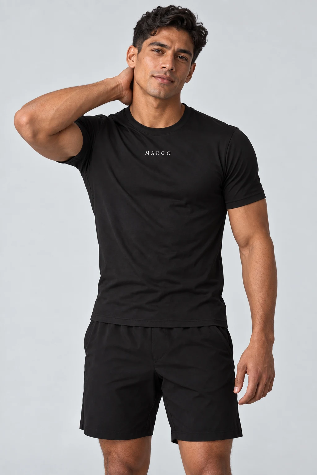 MARGO Performance Tee | Chest logo, Front