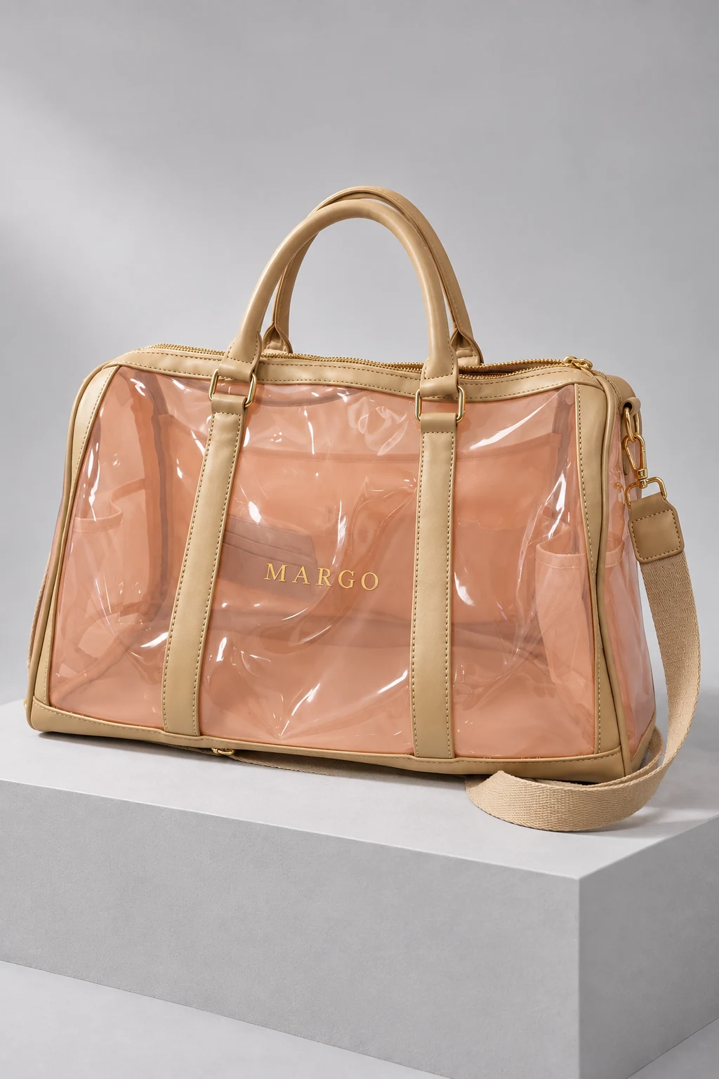 Peachy Bri Travel Bag, Front